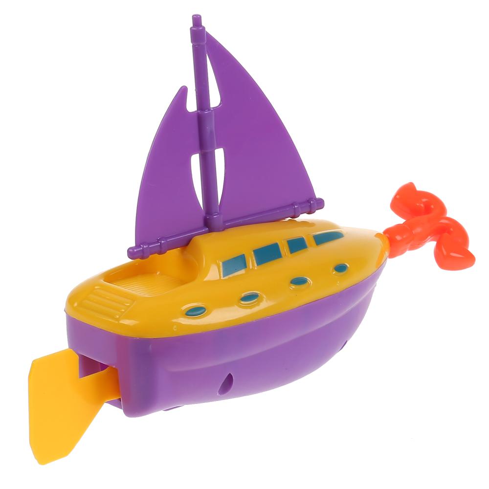 Заводная игрушка - Кораблик с якорем  