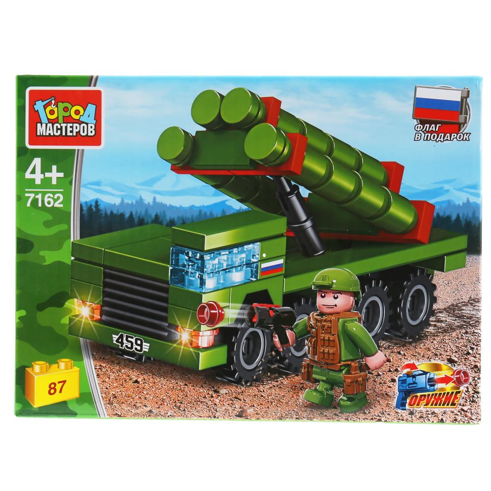 

Конструктор из серии Армия: ЗРК С-300, с фигуркой, 87 деталей