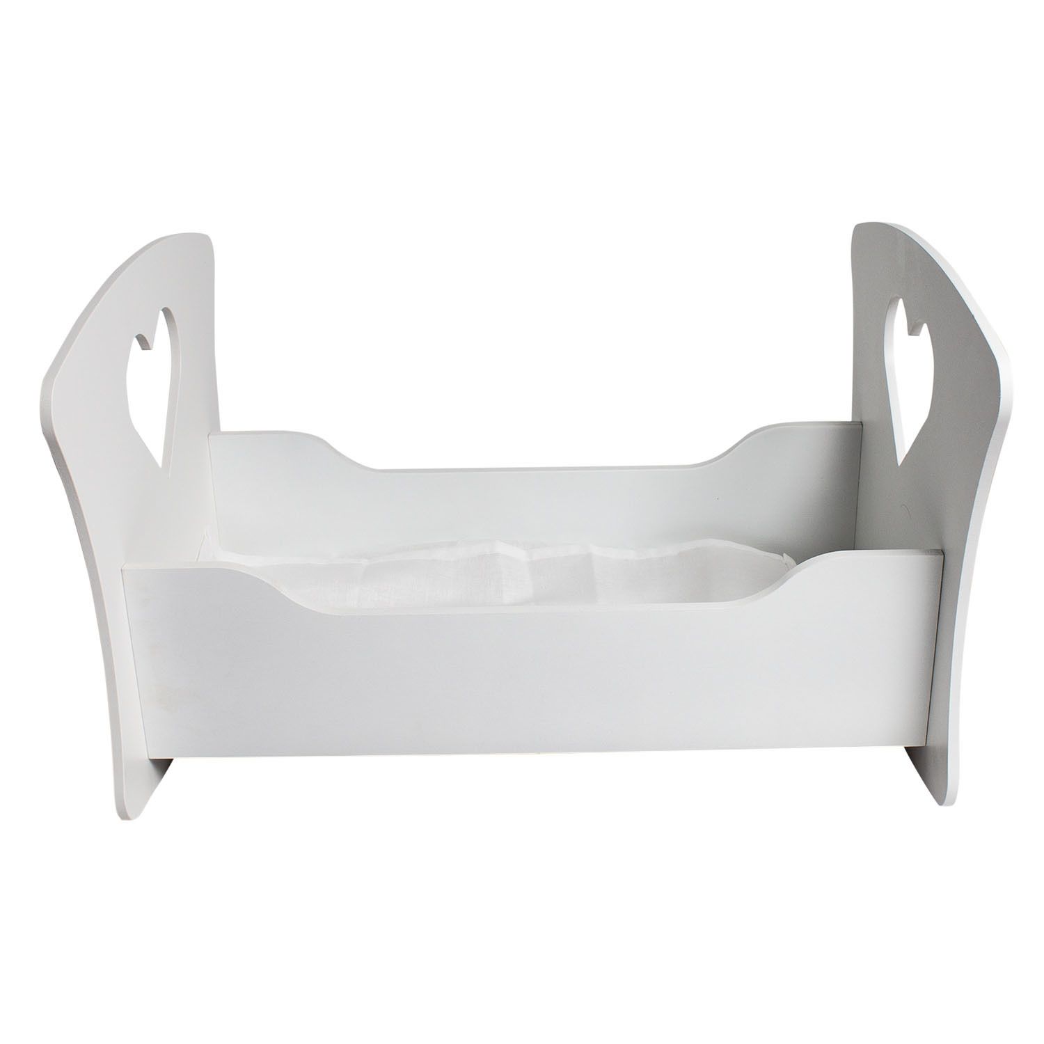 Люлька Мини - Сердце, цвет белый