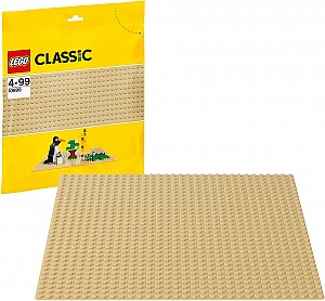 Lego Classic. Строительная пластина желтого цвета 