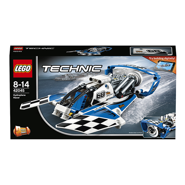 Lego Technic. Лего Техник. Гоночный гидроплан  