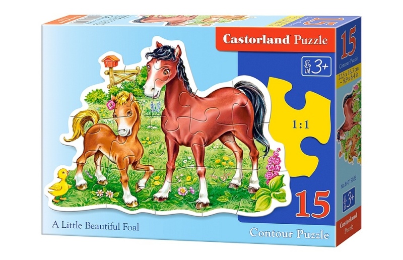 

Пазлы Castorland - Жеребенок, 15 элементов
