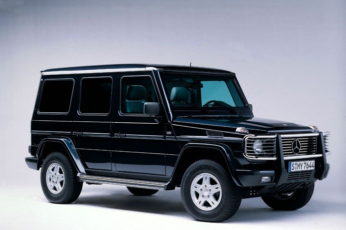 Модель машины - Mercedes-Benz G-Class, масштаб 1:24  