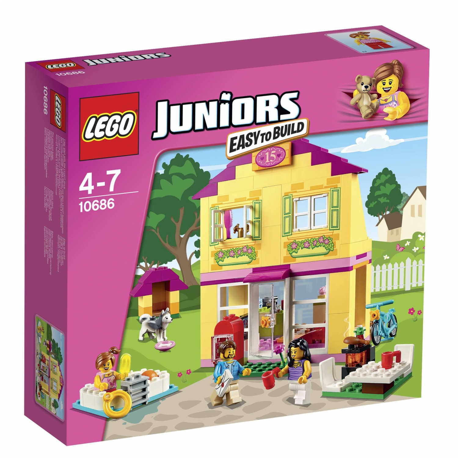 Lego Juniors. Лего Джуниорс. Семейный домик  