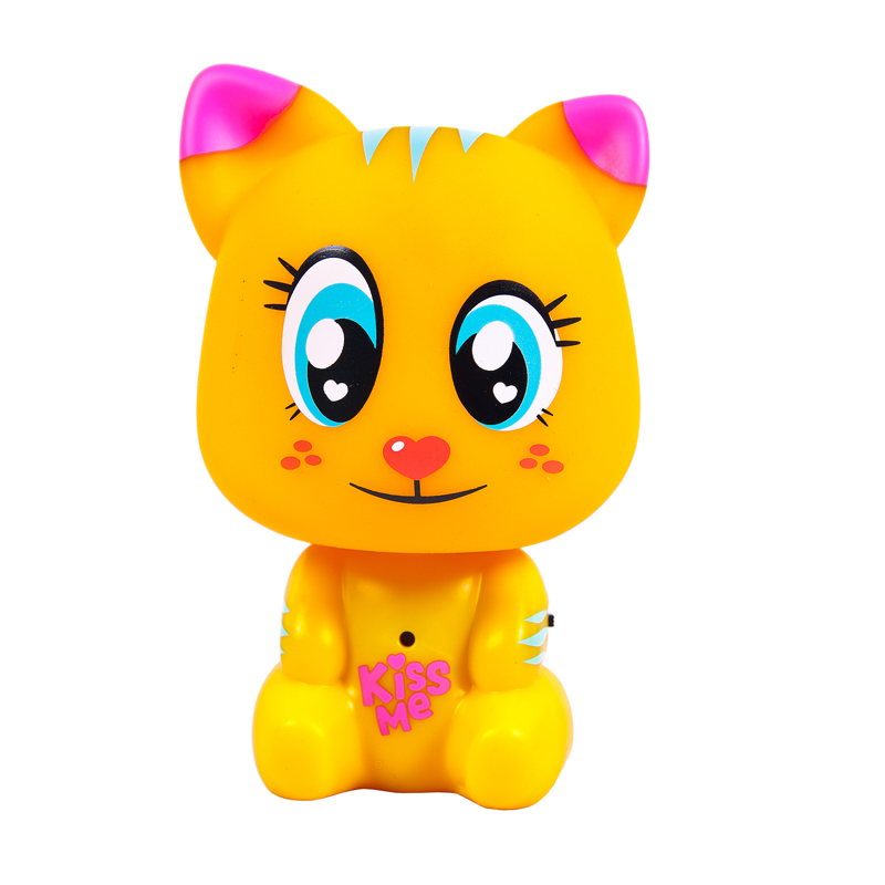 

Ночник из серии Lumiluvs - Котёнок Tigey оранжевый