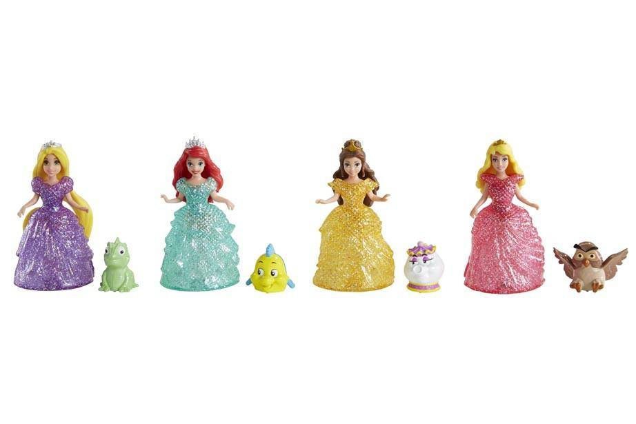 Кукла на колесиках из серии Disney Princess - Ариэль и Флаундер  