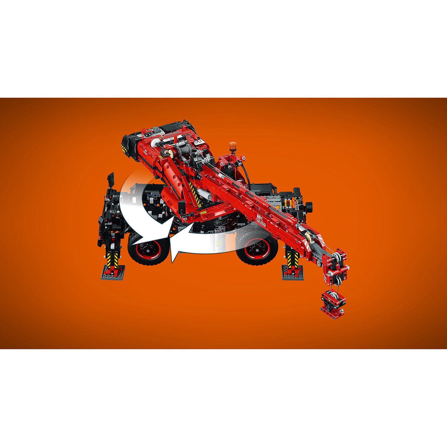 Конструктор Lego Technic - Подъемный кран для пересеченной местности  