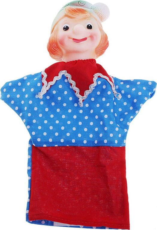 Кукла-перчатка – Петрушка, 28 см  