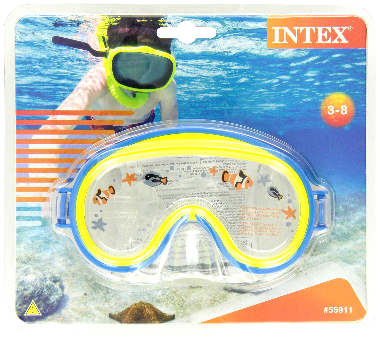Детская маска для плавания - Mini Aviator Swim  