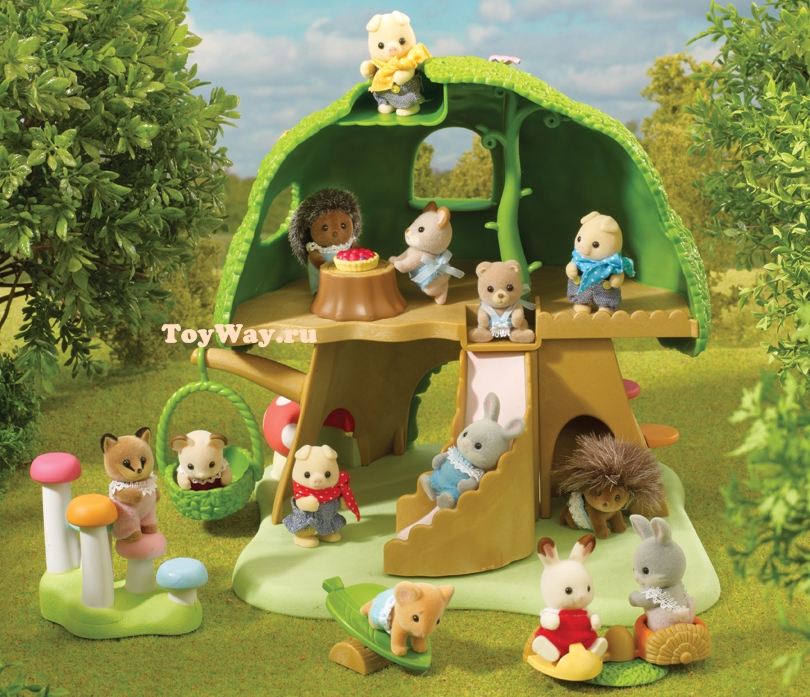 Детская площадка "Лесной городок", Sylvanian Families, 2649.