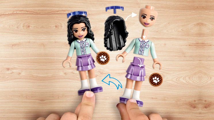 Конструктор Lego Friends - Передвижная творческая мастерская Эммы  