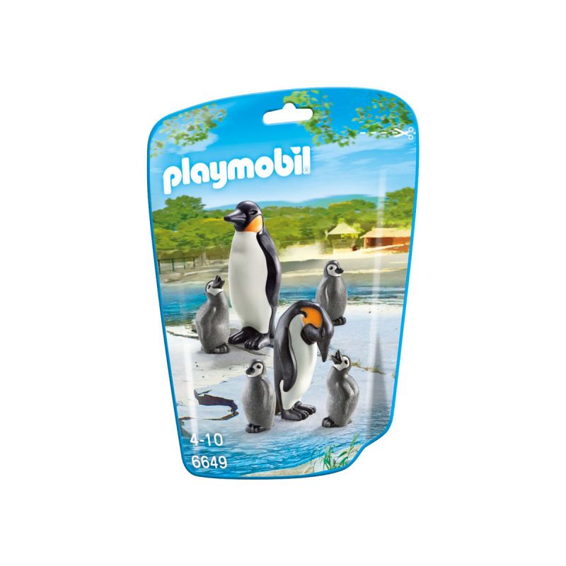 Игровой набор – Зоопарк: Семья Пингвинов  