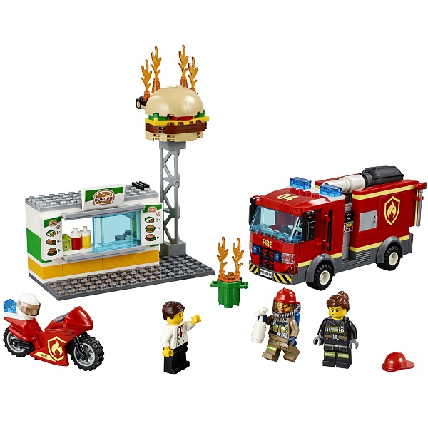 

Конструктор Lego City Fire - Пожар в бургер-кафе