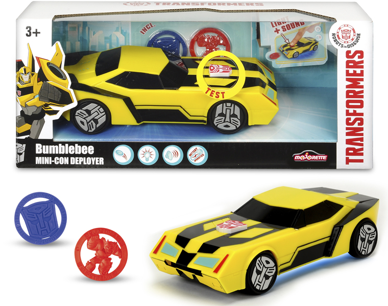 

Боевая машинка Bumblebee из серии Трансформеры, со светом и звуком, 20 см.