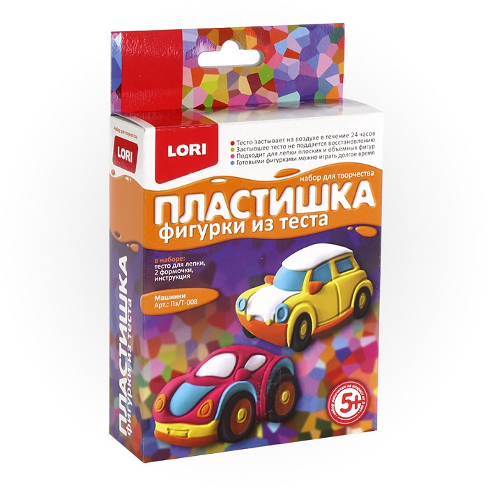 

Фигурки из теста Машинки Пластишка