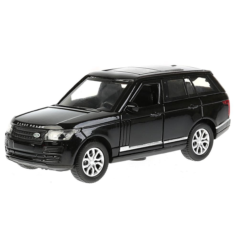 

Металлическая инерционная машина - Range Rover Vogue, черный, 12 см