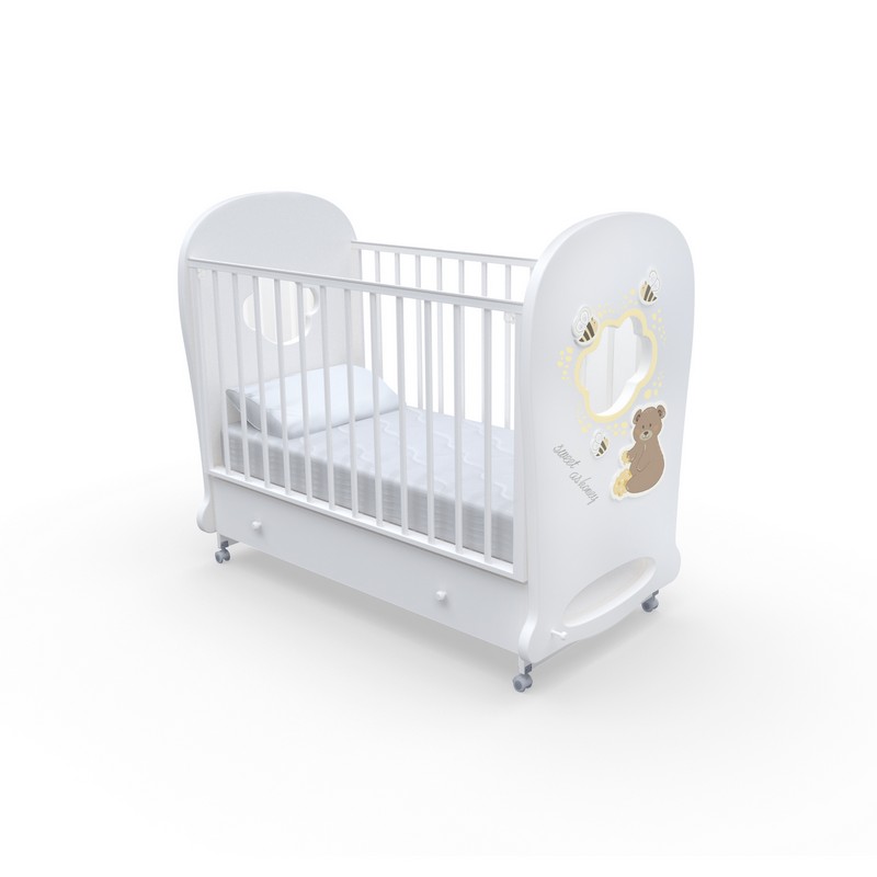 

Детская кровать Nuovita Stanzione Honey Bear swing Bianco / Белый