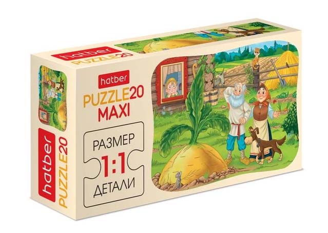 

Пазлы Maxi 20 элементов – Репка