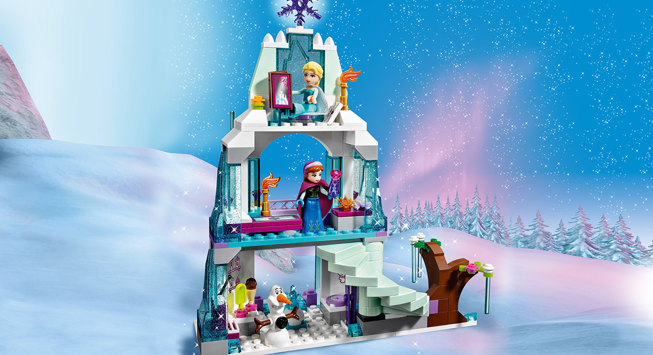 Lego Disney Princesses. Ледяной замок Эльзы  