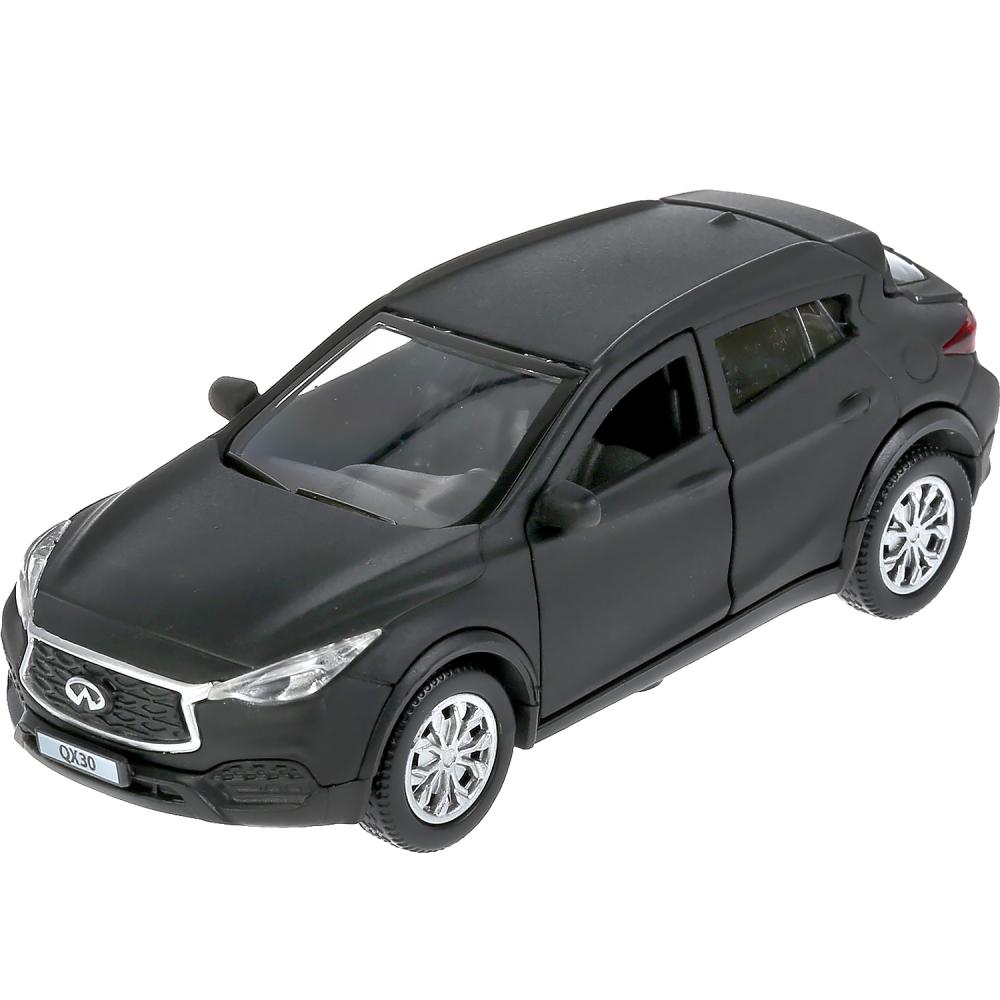 

Инерционная металлическая модель - Infiniti QX30 матовый, 12 см, цвет черный