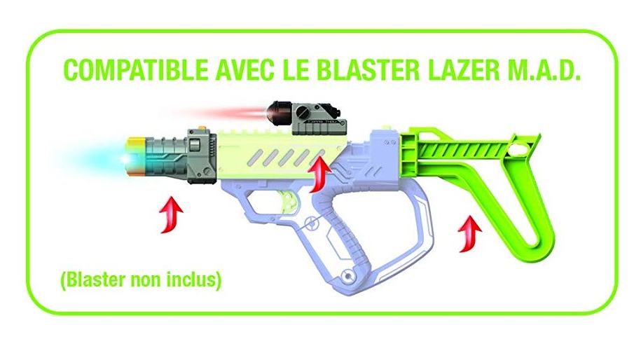 Снайперский набор - Лазерная атака Laser MAD   