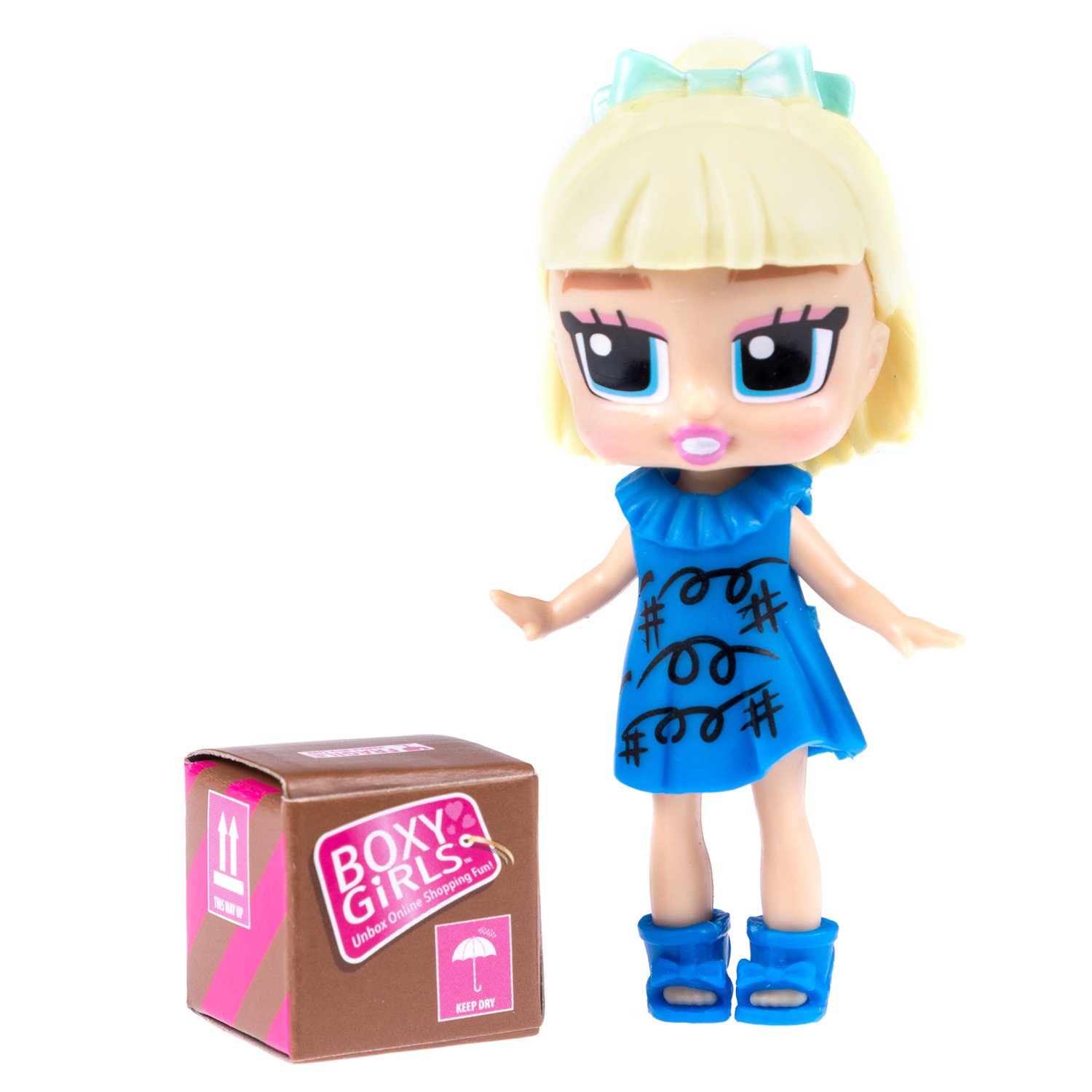 Кукла из серии Boxy Girls Mini 8 см с аксессуарами, 6 видов   