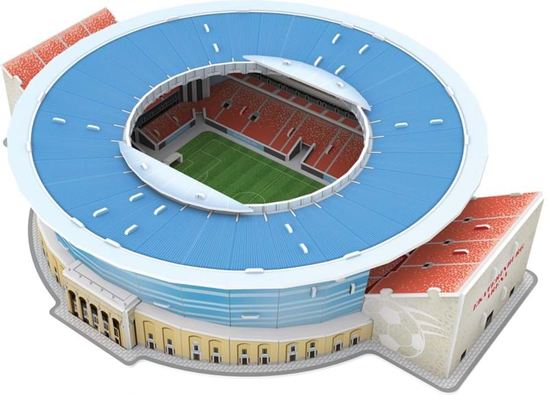 Сборный 3D пазл из пенокартона – стадион Екатеринбург Арена  