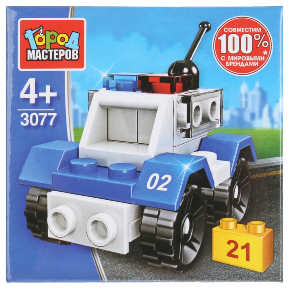 

Конструктор - Полицейская машина, 21 деталь