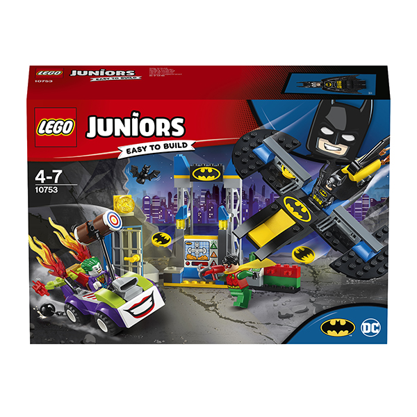 Конструктор Lego Juniors - Нападение Джокера на Бэтпещеру  