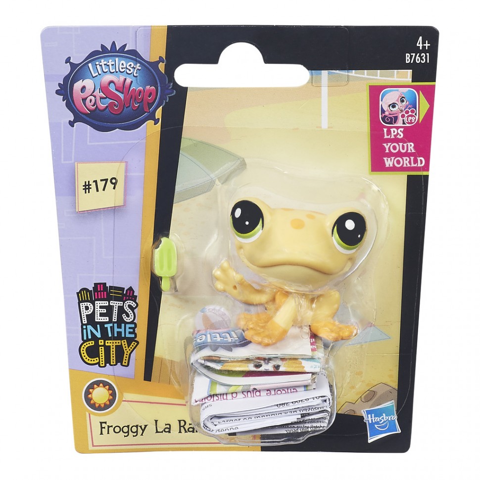 Littlest Pet Shop. Коллекционная фигурка - Лягушка Froggy La Rana  