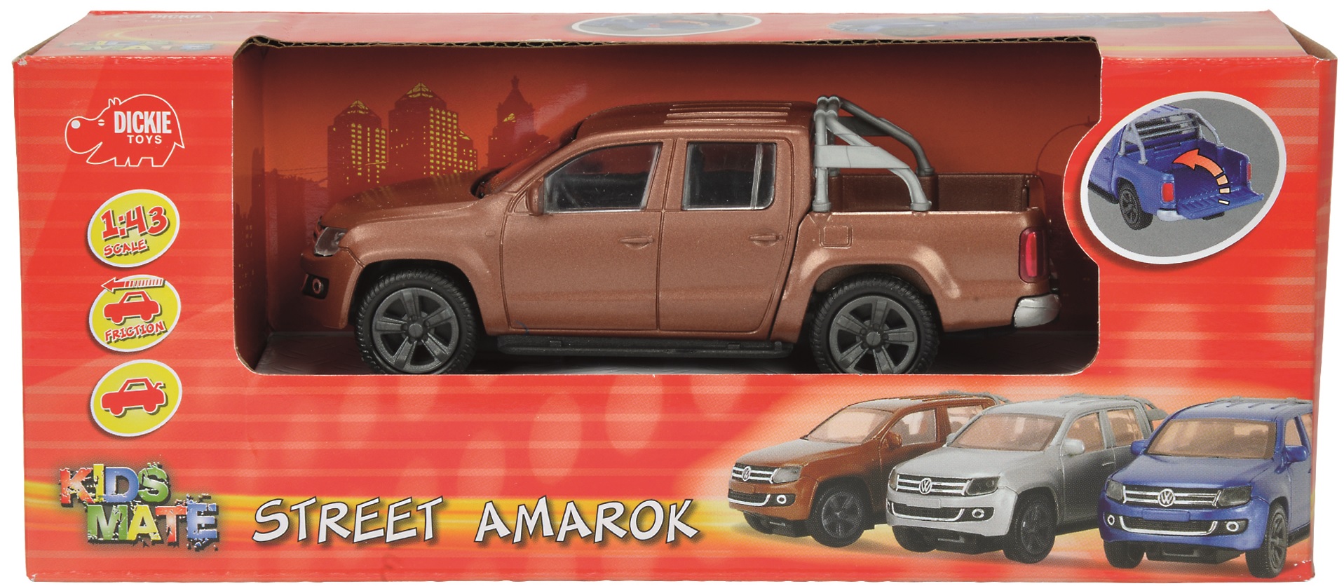 Volkswagen Amarok, 3 вида  