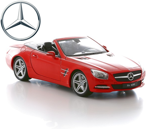 Mercedes-Benz SL500, масштаб 1:18  