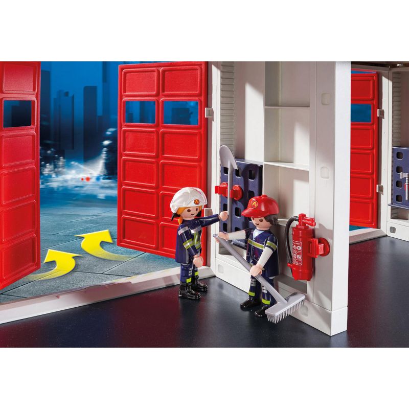 Игровой набор - Пожарная служба: Пожарная станция, звук  