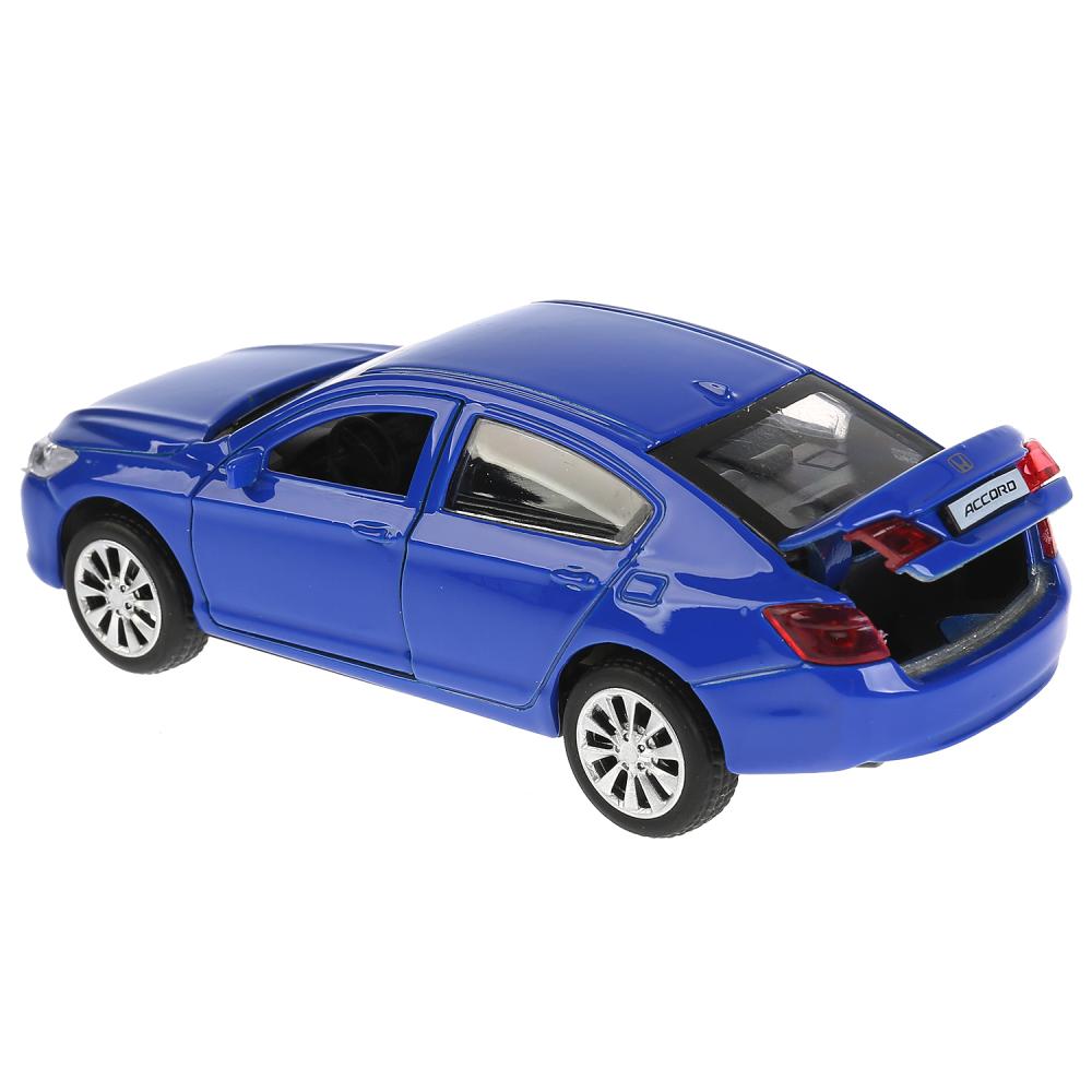 Машина металлическая Honda Accord, синяя, 12 см, открываются двери, инерционная  