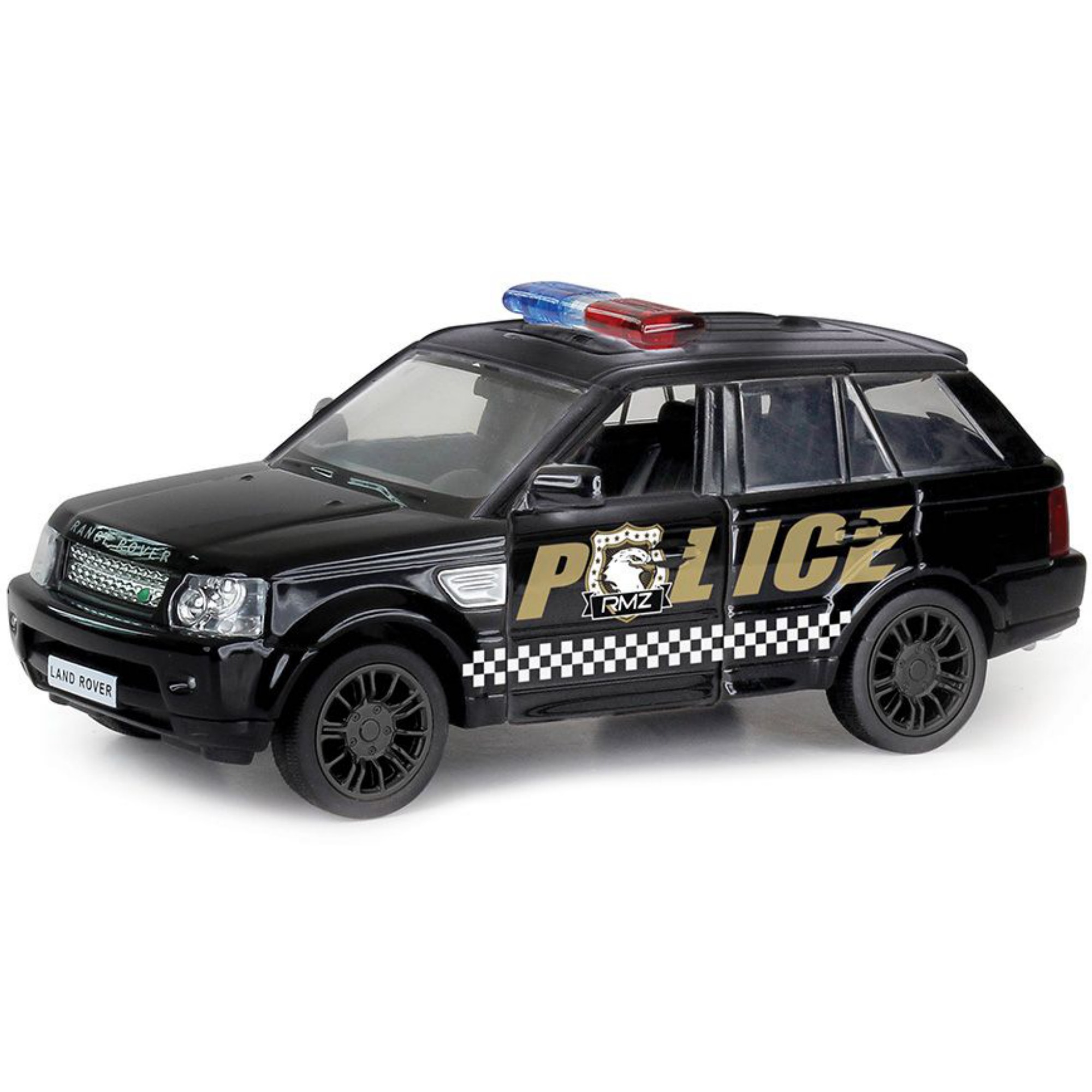 

Металлическая инерционная машина RMZ City - Land Rover Range Rover Sport, 1:36, полицейская машина