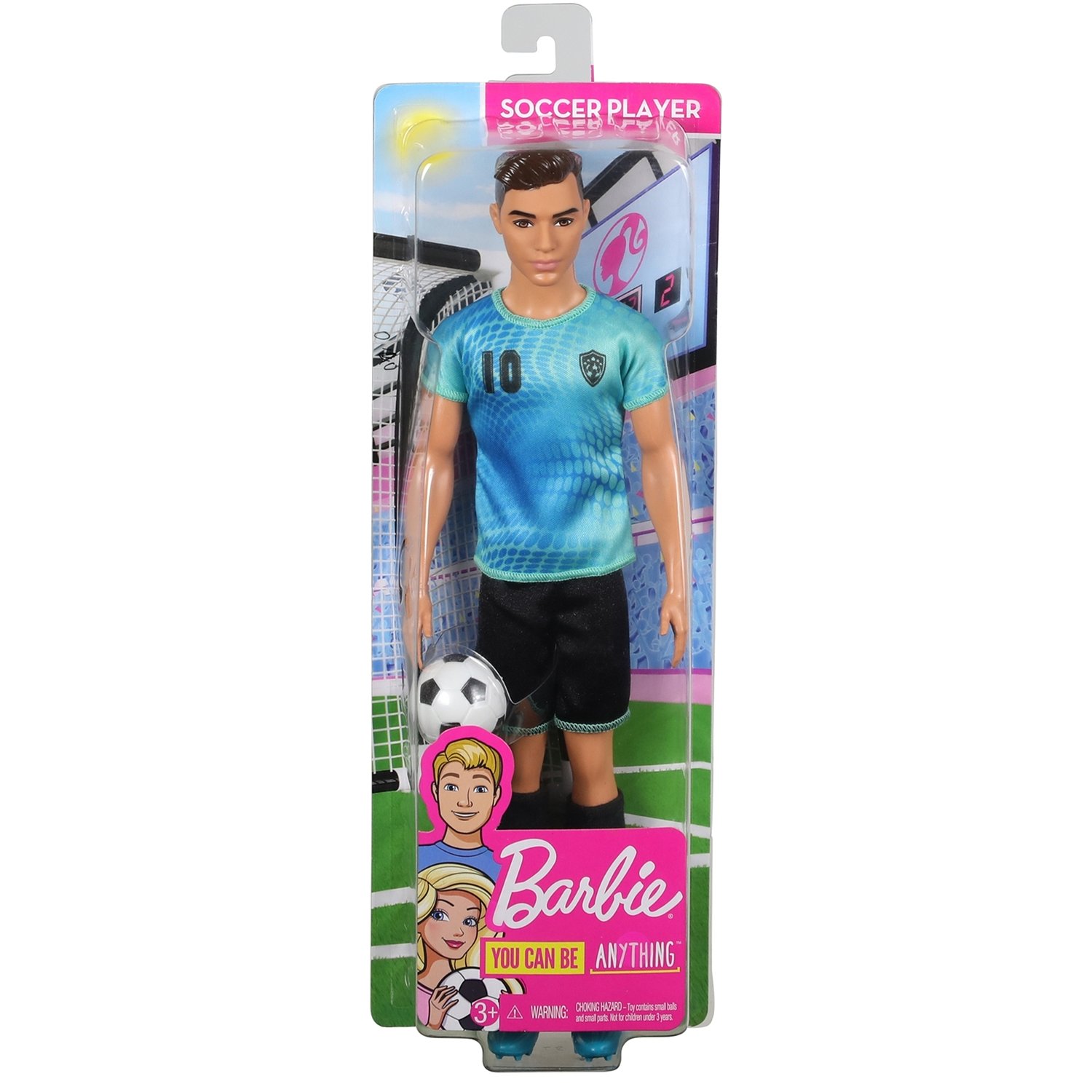 Футболист Кен Barbie Кем быть  