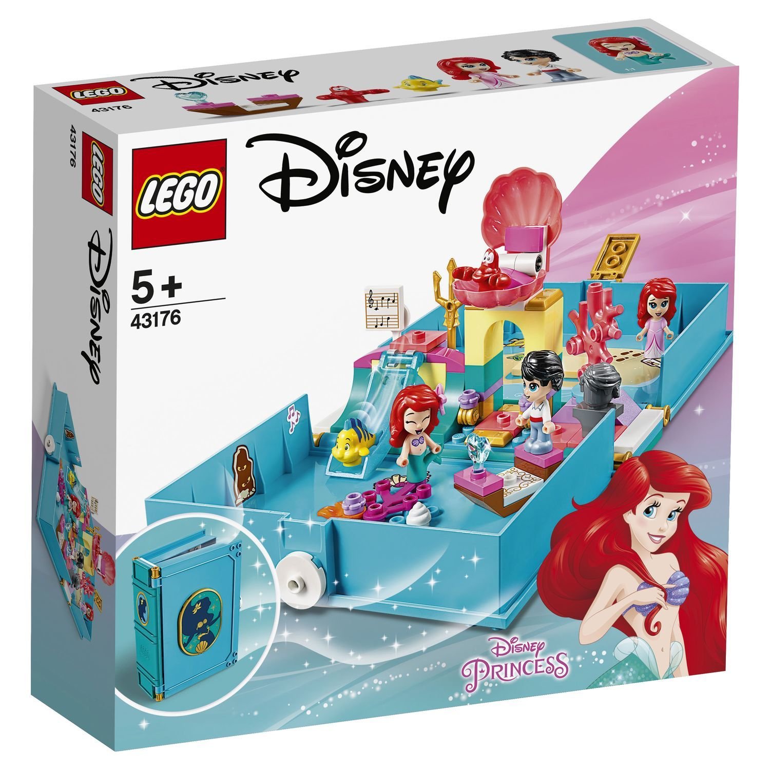 Конструктор Lego® Disney Princess - Книга сказочных приключений Ариэль  