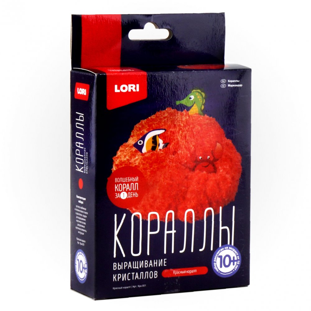 

Набор для выращивания кристаллов - Кораллы - Красный коралл
