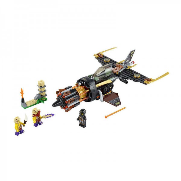 Lego Ninjago. Скорострельный истребитель Коула  