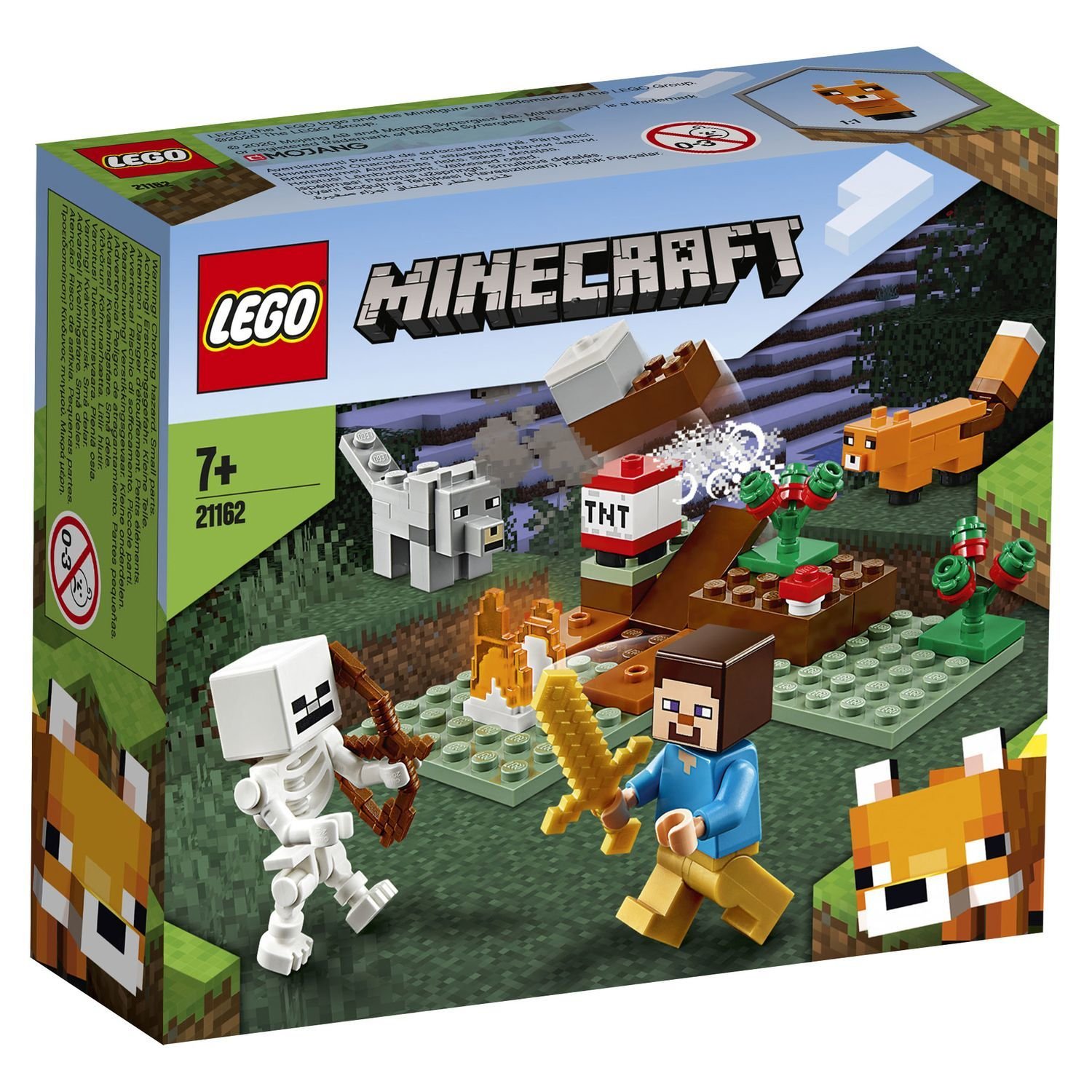 

Конструктор Lego Minecraft Приключения в тайге