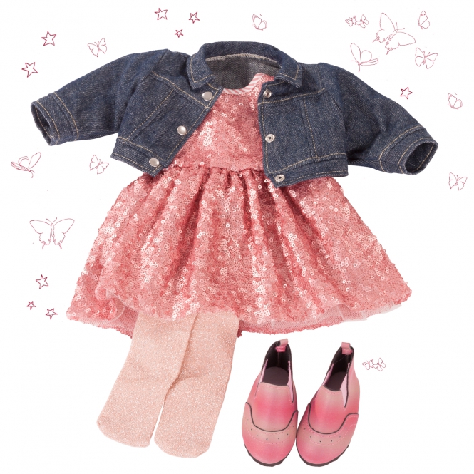 

Набор одежды - Сверкающий гламур, 45-50 см