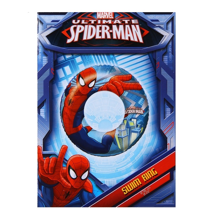 Надувной круг 56 см. из серии Spider-Man, от 3-6 лет  