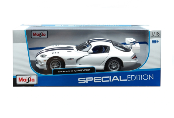 Модель машины - Dodge Viper GT2, 1:18  