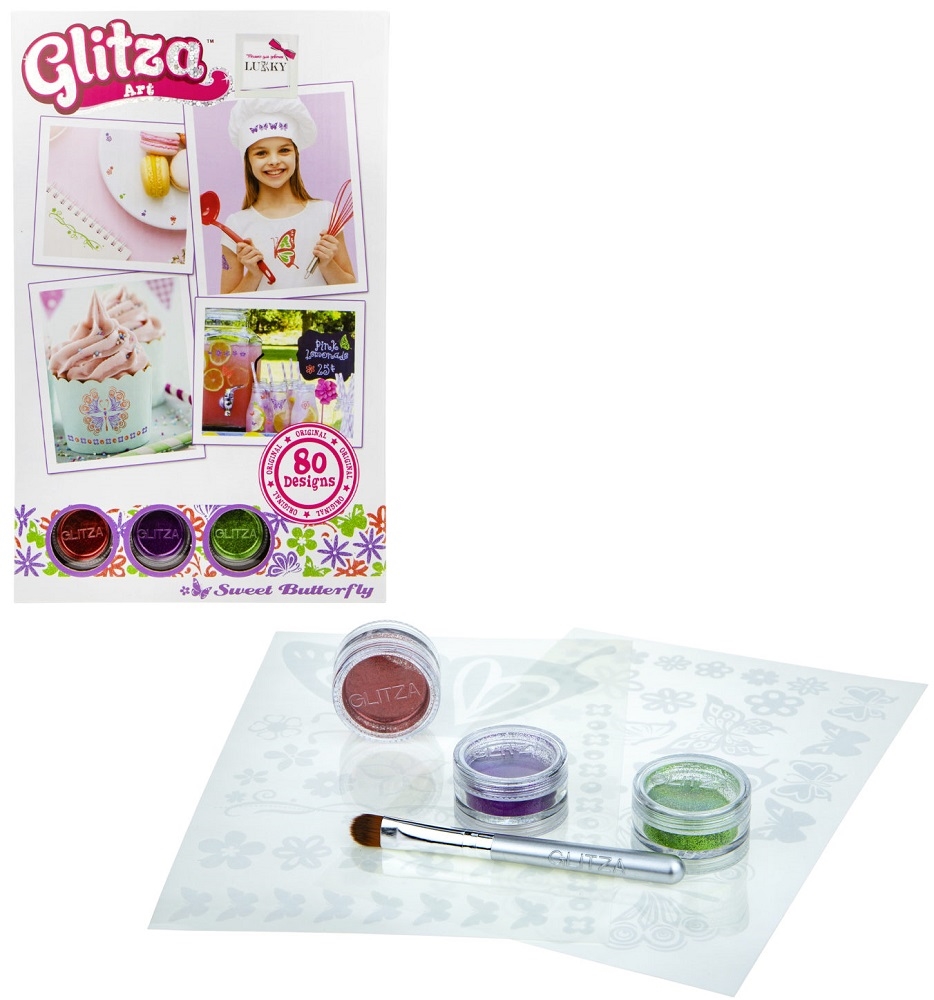 

Набор Glitza Art - Бабочки, 80 дизайнов