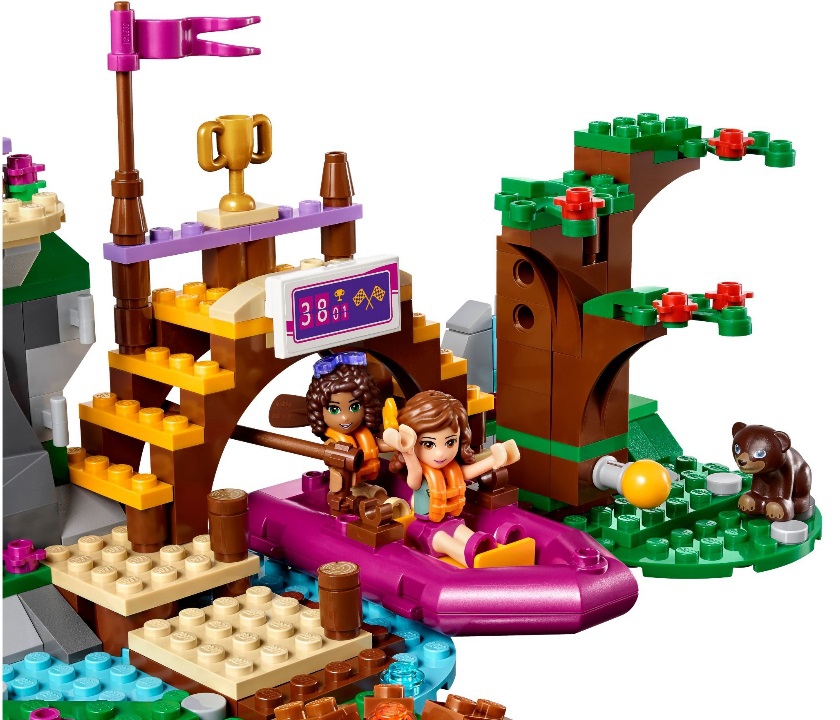 Lego Friends. Спортивный лагерь: сплав по реке  