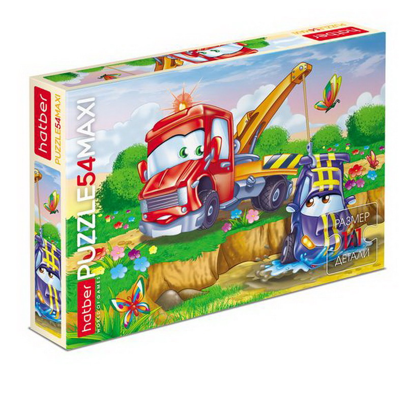 

Maxi пазлы – Тачки, 54 элемента
