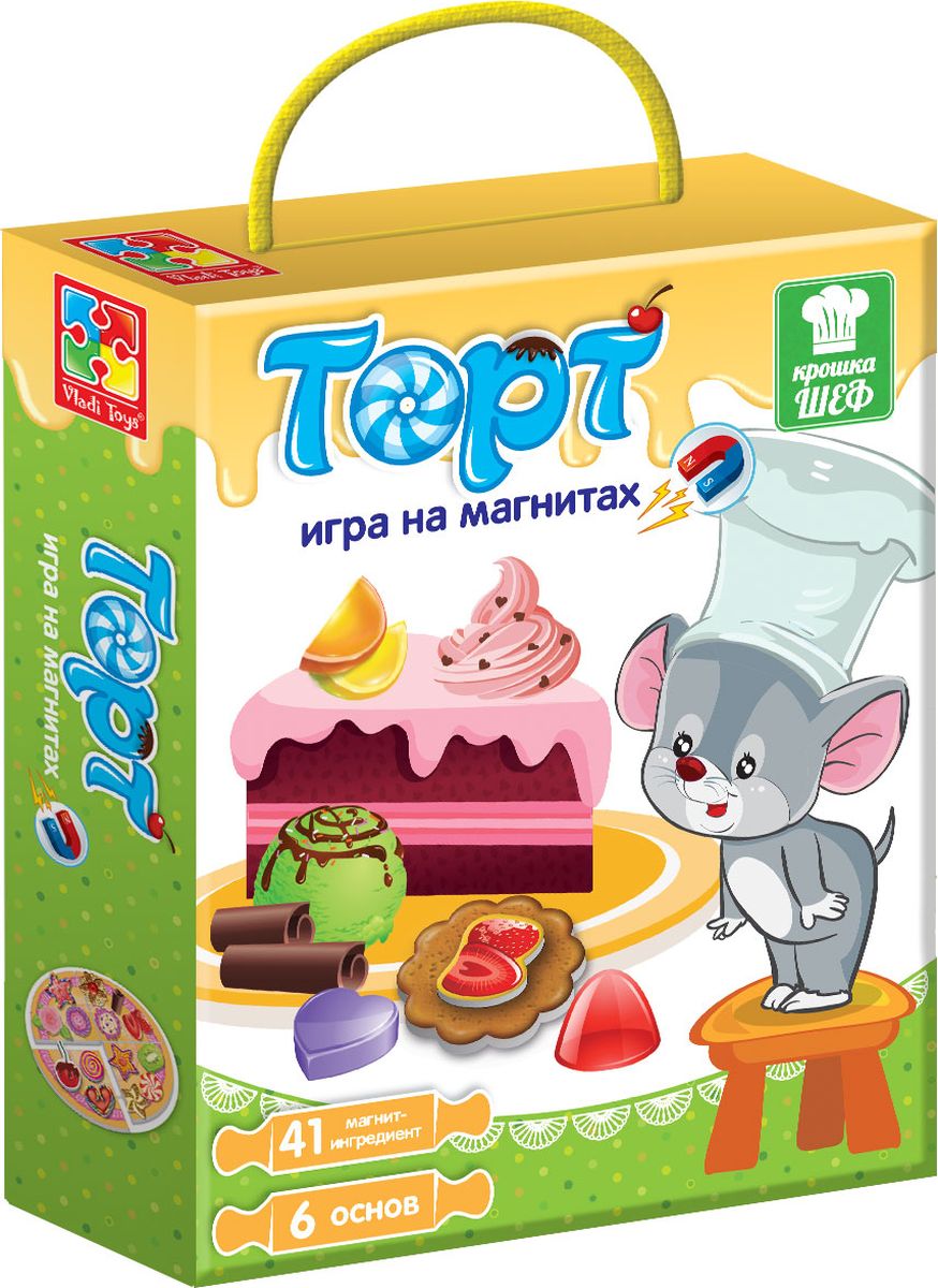 

Игра магнитная Крошка Шеф - Торт