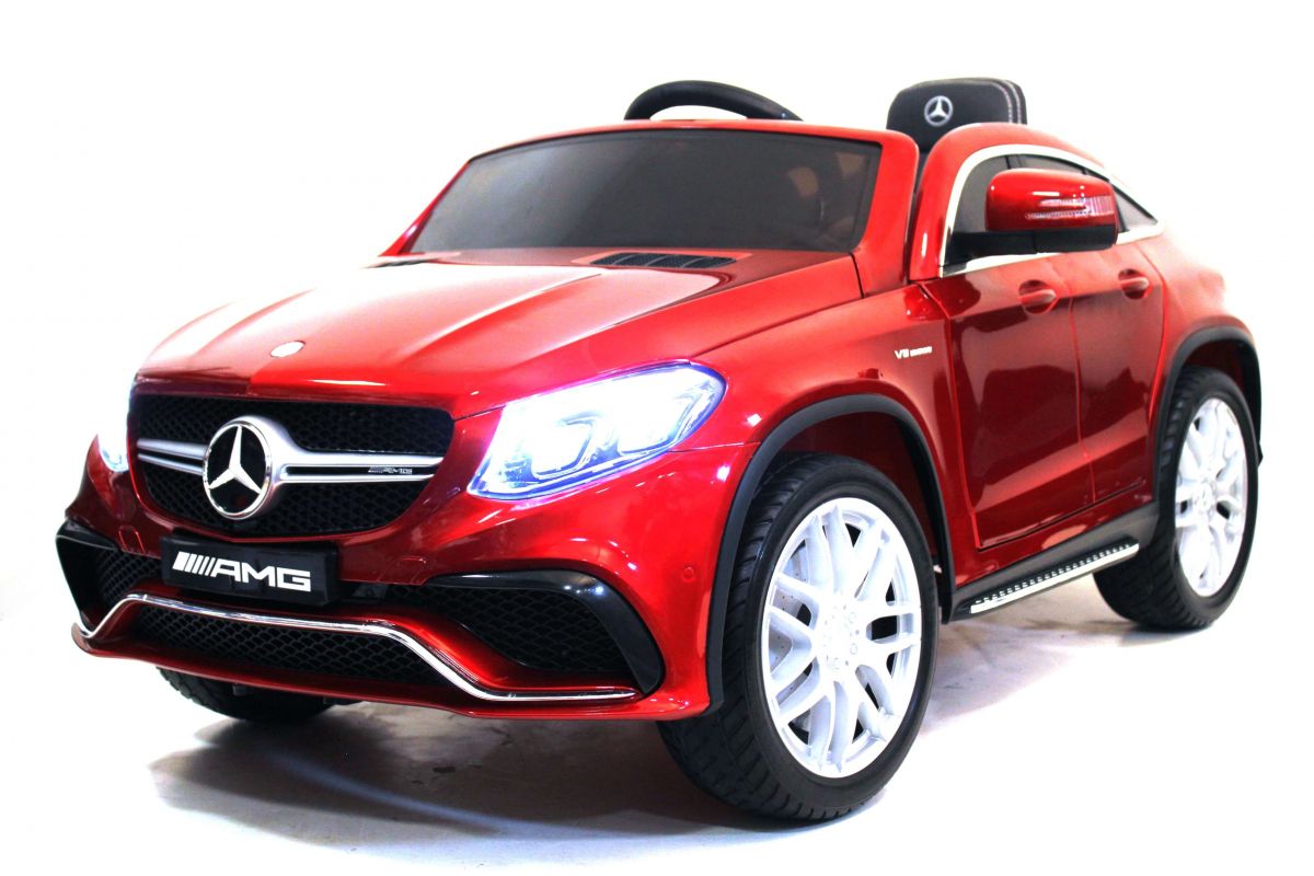 

Электромобиль Mercedes-Benz AMG GLE63 Coupe, цвет - красный глянец