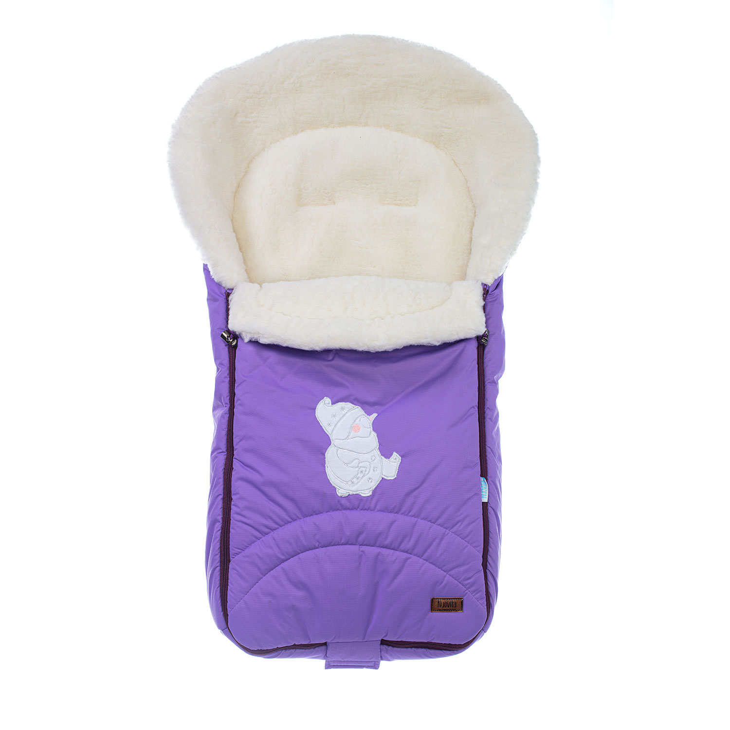 

Конверт зимний меховой Nuovita Tundra Bianco Viola/Фиолетовый