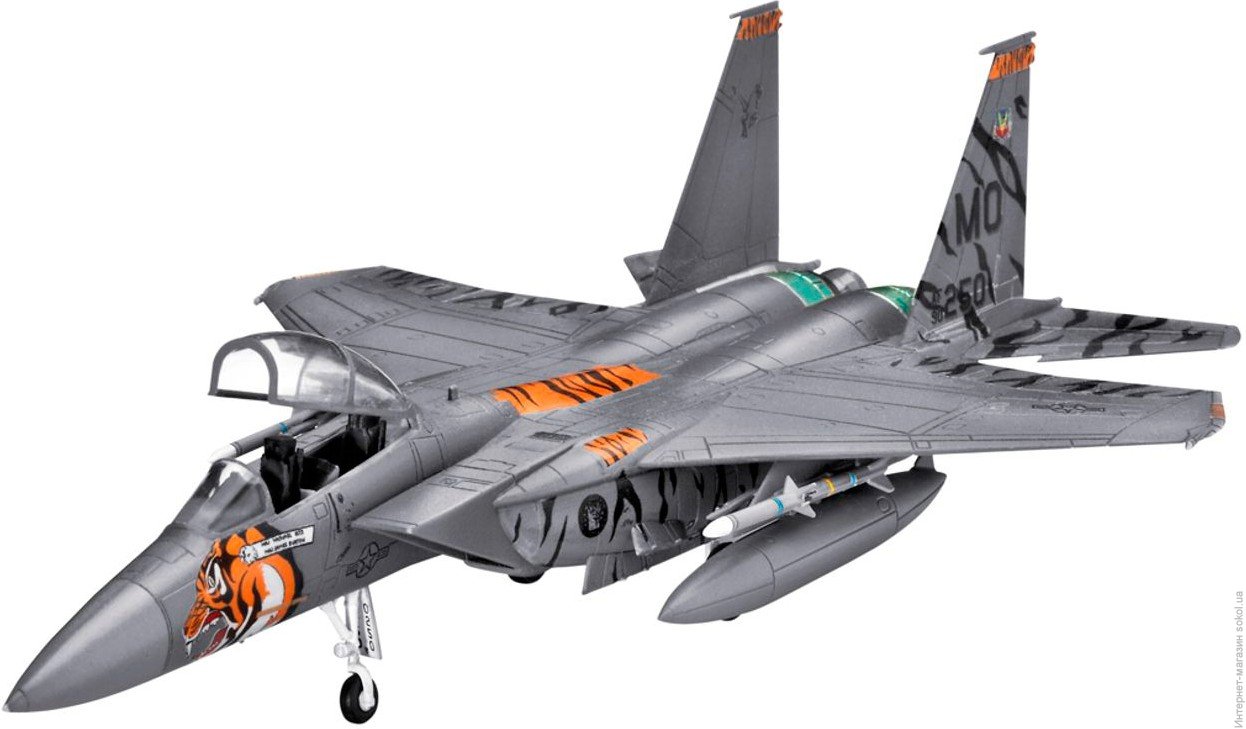 Сборная модель - Самолет истребитель F-15 Игл  